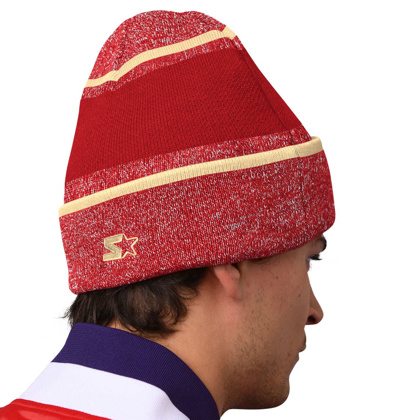 San Francisco 49ers Starter Blizzard Cuffed Knit Hat