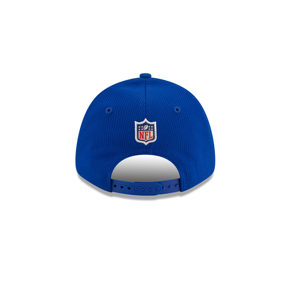 Buffalo Bills New Era Black Logo Authentic 9FORTY Stretch Adjustable Snapback Hat