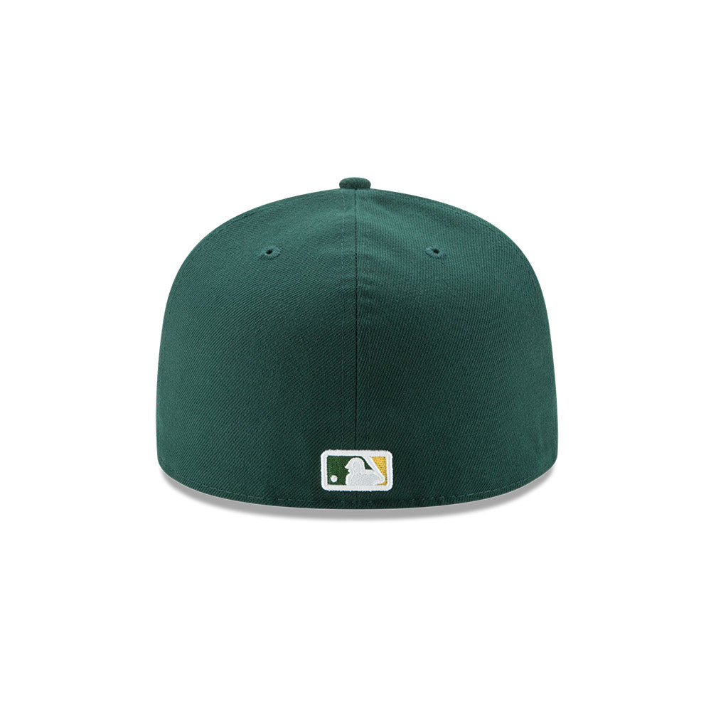 Oakland Athletics A's New Era Road Authentic On-Field 59FIFTY Fitted Hat
