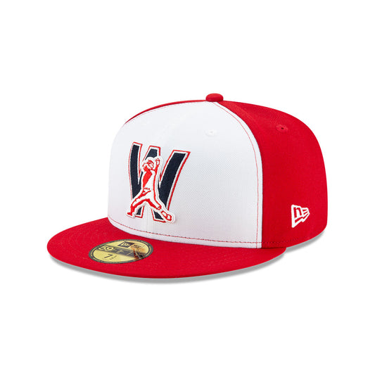 Washington Nationals New Era Alternate Authentic On-Field 59FIFTY Fitted Hat Red/White