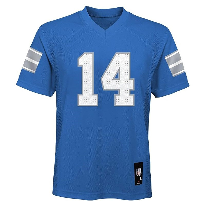 Amon-Ra St. Brown Youth Jersey #14 Detroit Lions Replica Player Jersey - Youth Boys (8-20)