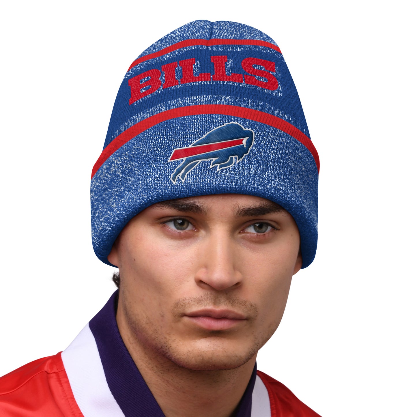 Buffalo Bills Starter Blizzard Cuffed Knit Hat