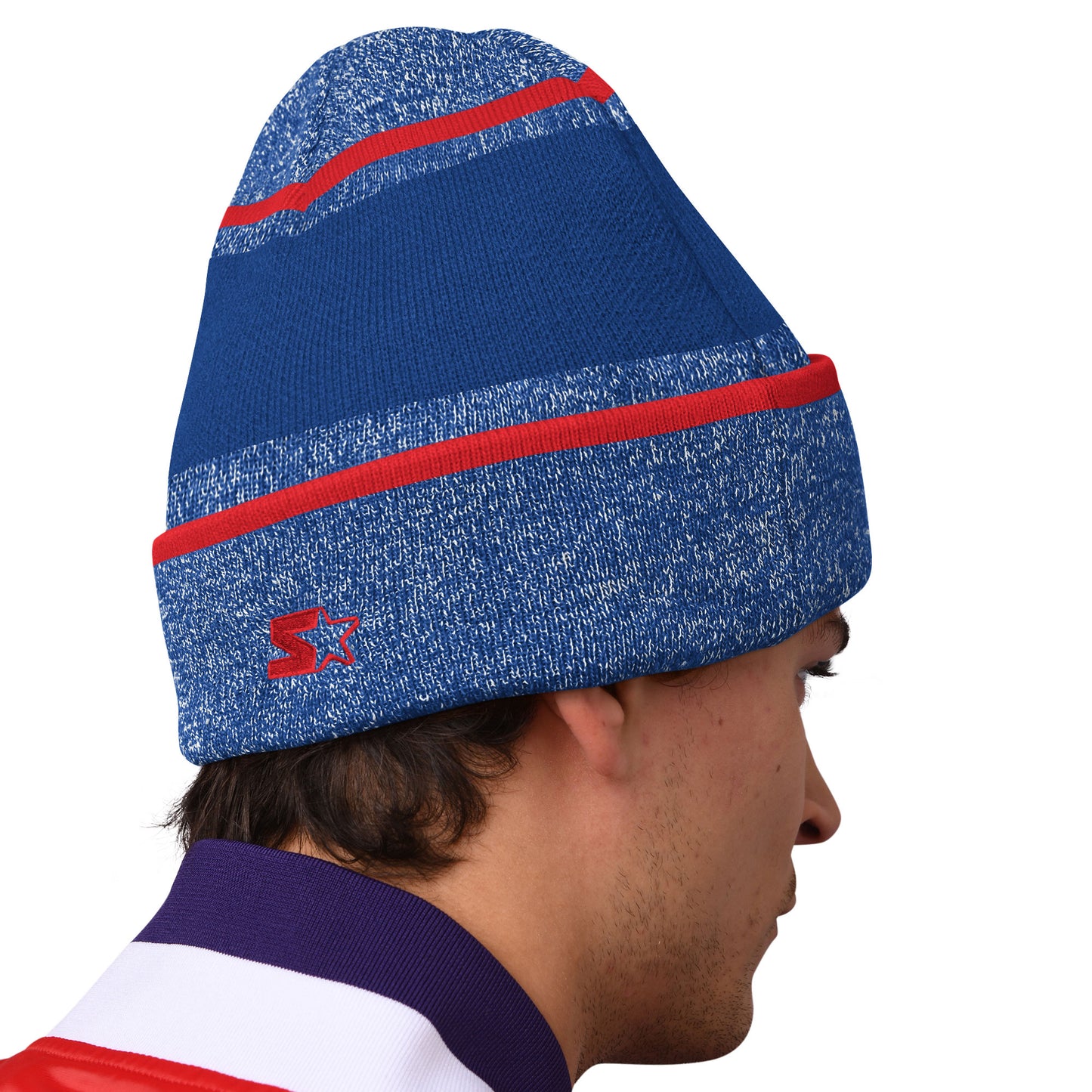 Buffalo Bills Starter Blizzard Cuffed Knit Hat