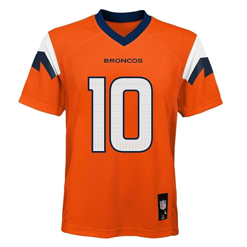 Box Nix Youth Jersey #10 Denver Broncos Replica Player Jersey - Youth Boys (8-20)
