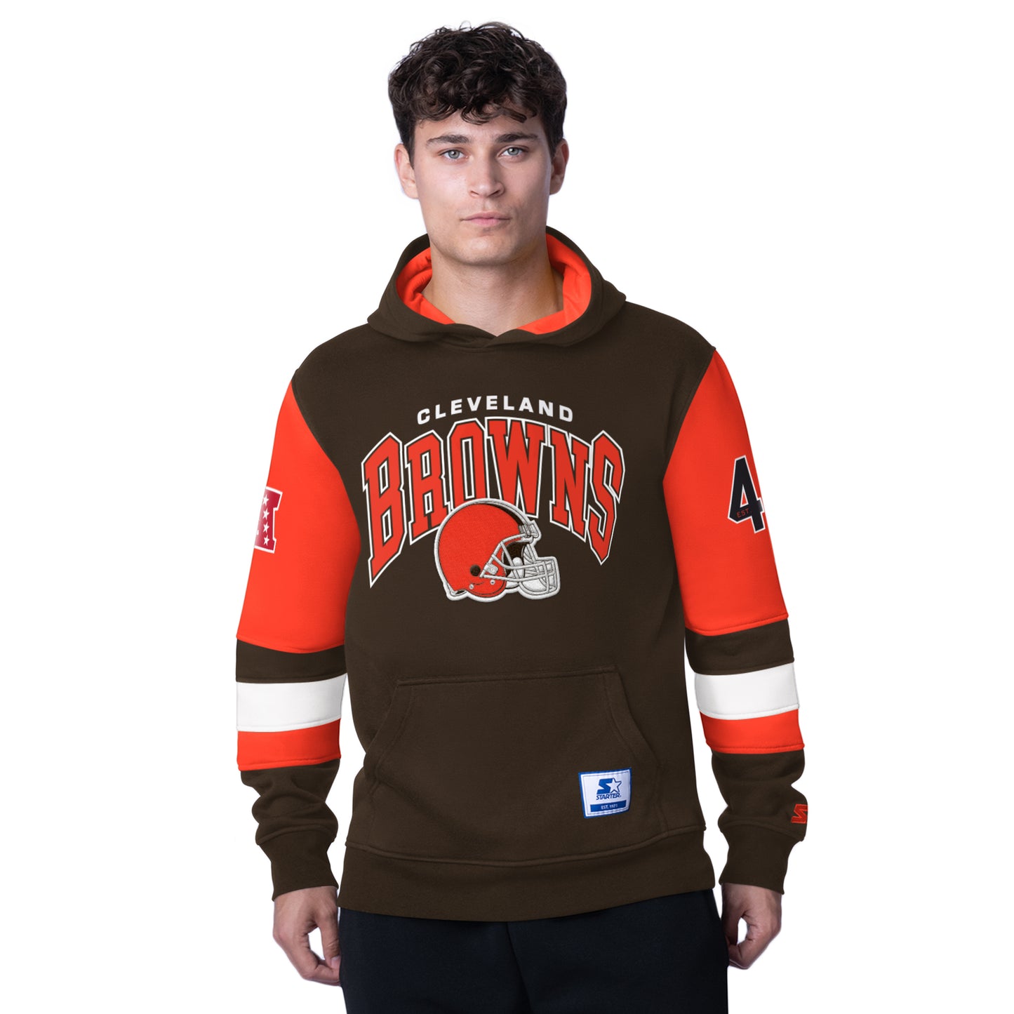 Cleveland Browns Starter Men's End Zone Sweatshirt