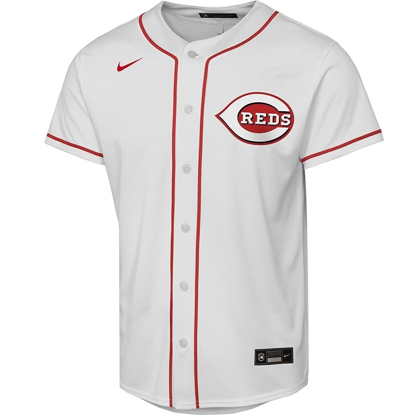 Nike Elly De La Cruz Youth Jersey #44 Cincinnati Reds Replica Player Jersey - Youth Boys (8-20)