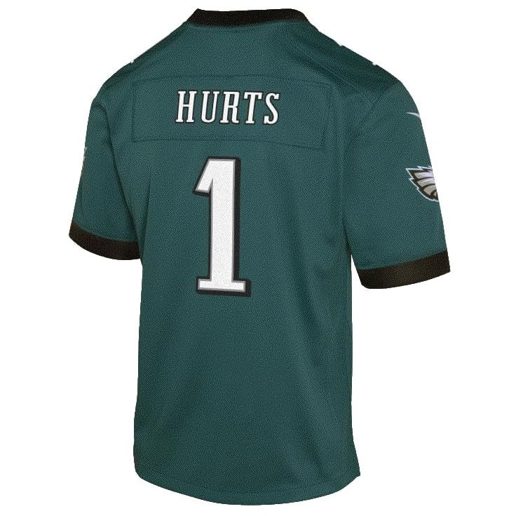 Nike Jalen Hurts Youth Jersey #1 Philadelphia Eagles Game Day Replica Player Jersey - Youth Boys (8-20)