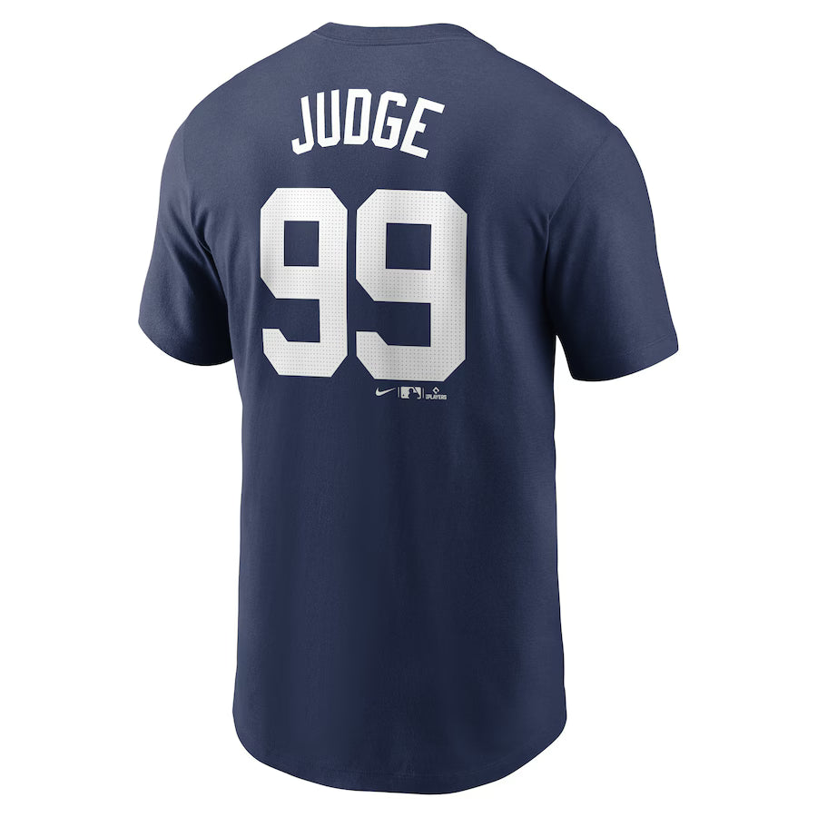 Aaron Judge Youth T-Shirt #99 New York Yankees Nike Fuse Name Number Player T-Shirt - Youth Boys (8-20)