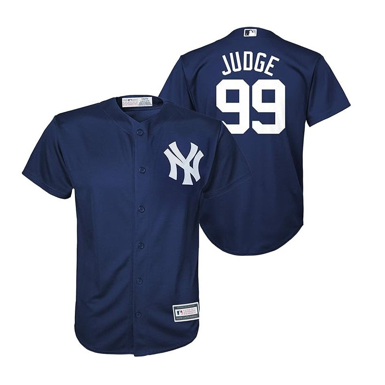 Aaron Judge Youth Jersey #99 New York Yankees Replica Player Jersey - Youth Boys (8-20)