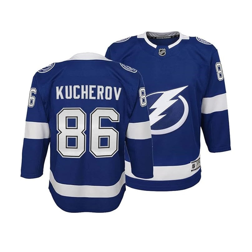 Nikita Kucherov Youth Jersey #86 Tampa Bay Lightning Premier Player Jersey - Youth Boys (8-20)