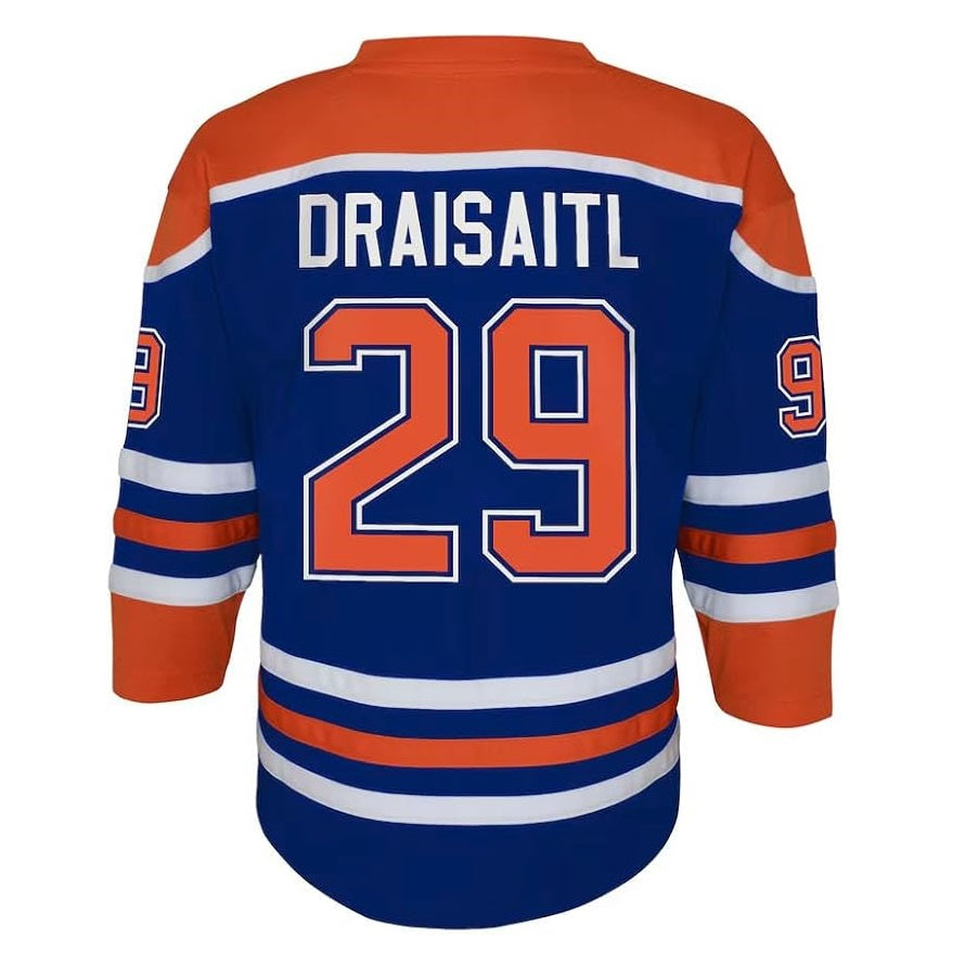 Leon Draisaitl Youth Jersey #29 Edmonton Oilers Replica Player Jersey - Youth Boys (8-20)