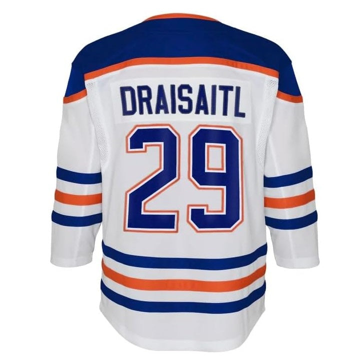 Leon Draisaitl Youth Jersey #29 Edmonton Oilers Replica Player Jersey - Youth Boys (8-20)