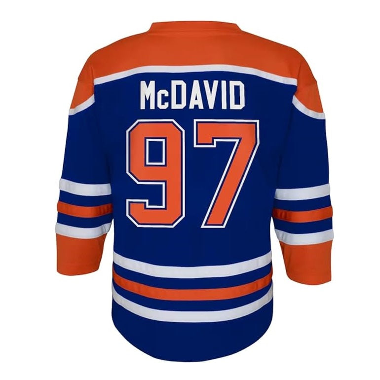 Connor McDavid Youth Jersey #97 Edmonton Oilers Replica Player Jersey - Youth Boys (8-20)