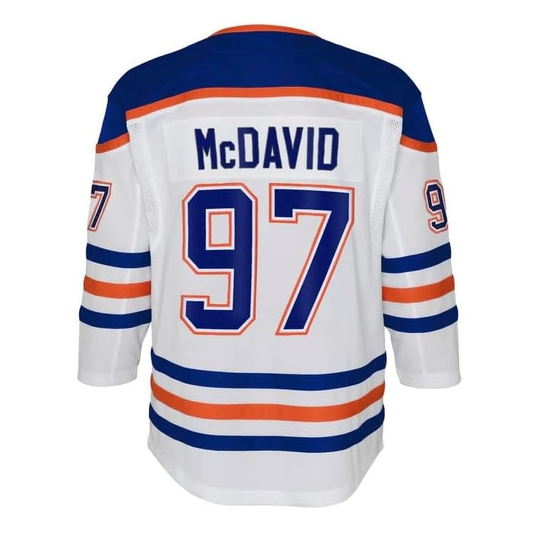 Connor McDavid Youth Jersey #97 Edmonton Oilers Replica Player Jersey - Youth Boys (8-20)