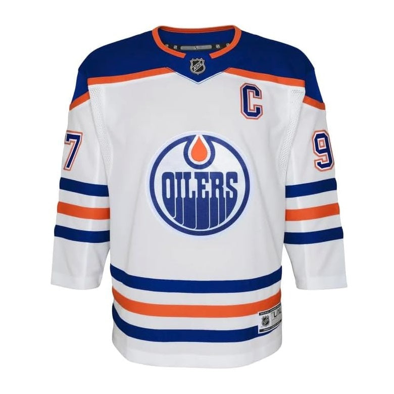 Connor McDavid Youth Jersey #97 Edmonton Oilers Replica Player Jersey - Youth Boys (8-20)