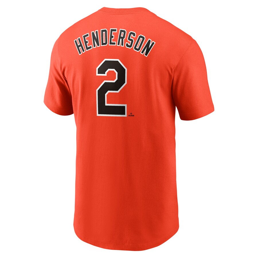 Gunnar Henderson Youth T-Shirt #2 Baltimore Orioles Nike Fuse Name Number Player T-Shirt - Youth Boys (8-20)