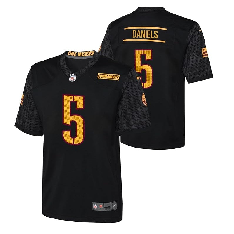 Nike Jayden Daniels Youth Jersey #5 Washington Commanders Game Day Replica Player Jersey - Youth Boys (8-20)