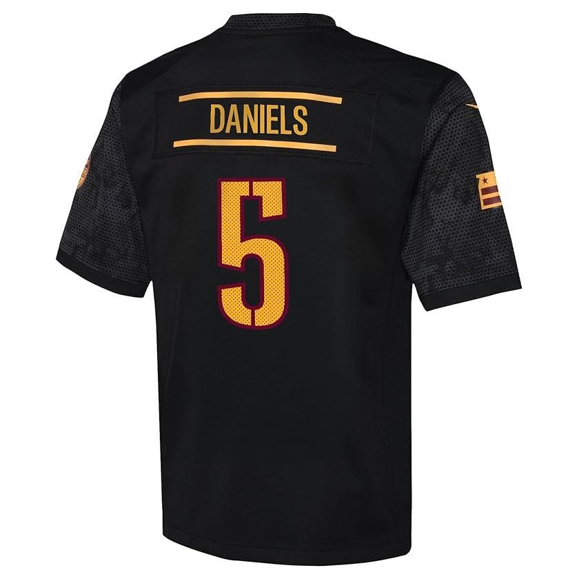 Nike Jayden Daniels Youth Jersey #5 Washington Commanders Game Day Replica Player Jersey - Youth Boys (8-20)