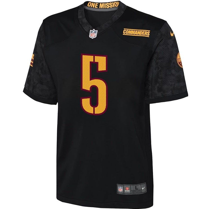 Nike Jayden Daniels Youth Jersey #5 Washington Commanders Game Day Replica Player Jersey - Youth Boys (8-20)