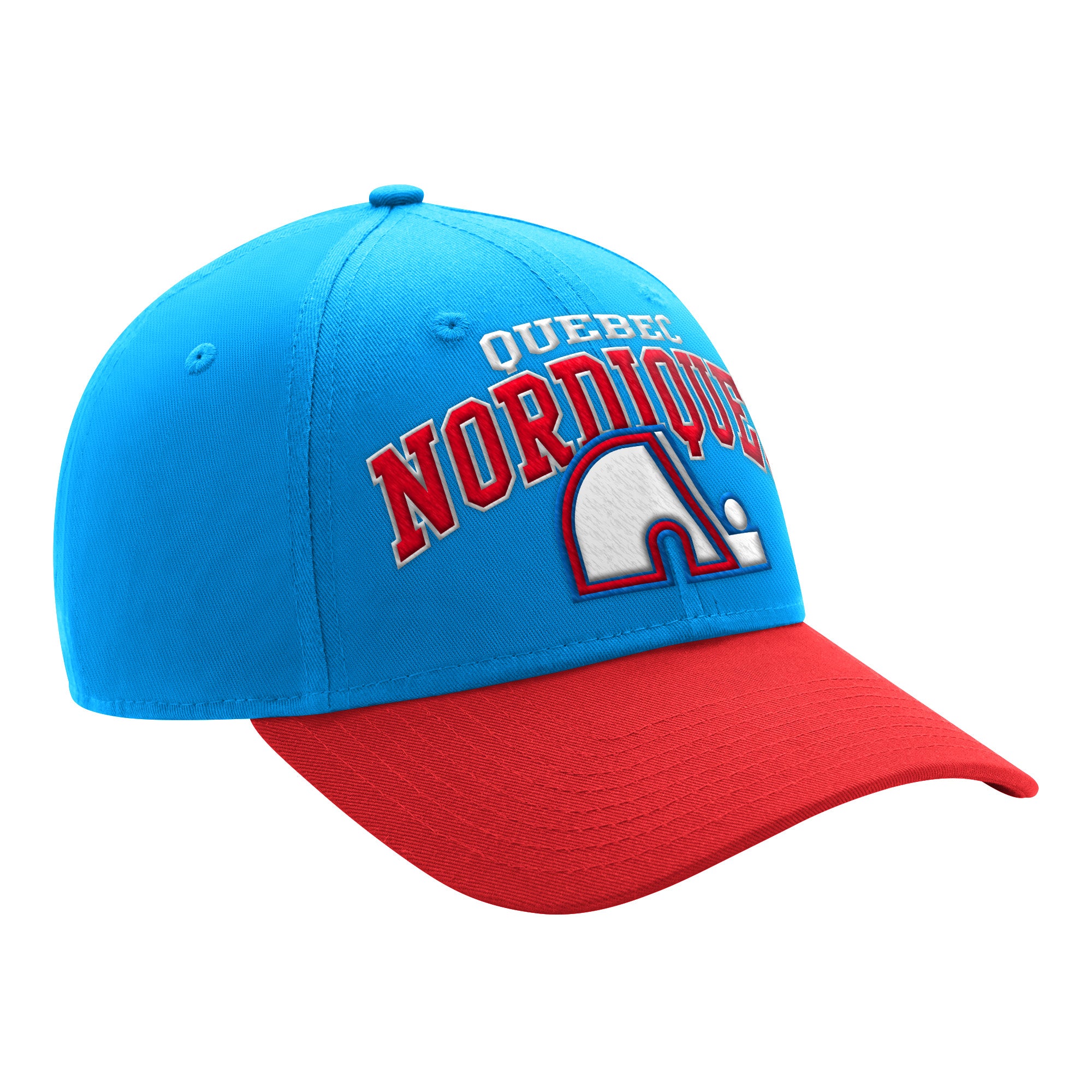Quebec Nordiques Men's Starter Crowd Pleaser Curved Snapback Hat