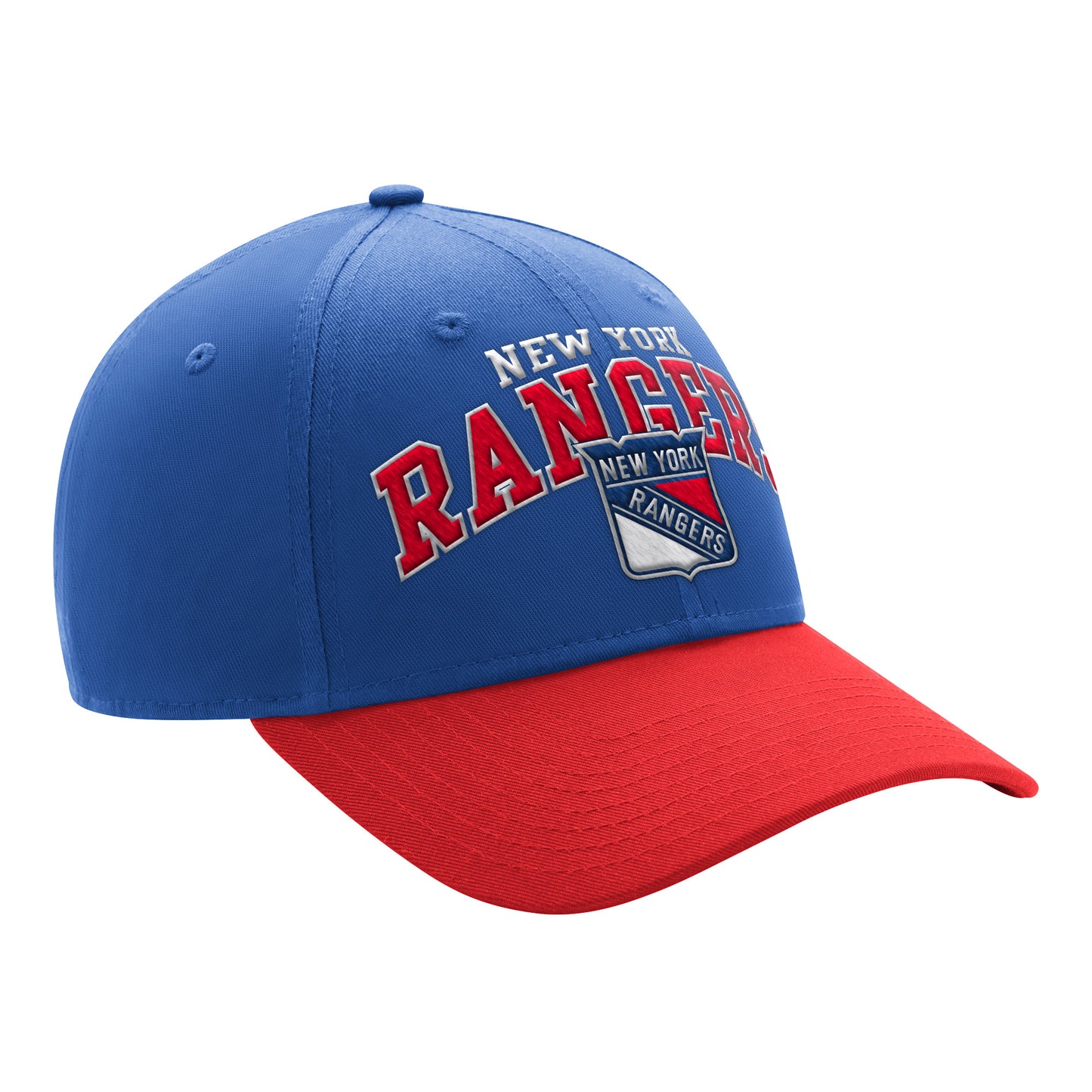 New York Rangers Men's Starter Crowd Pleaser Curved Snapback Hat