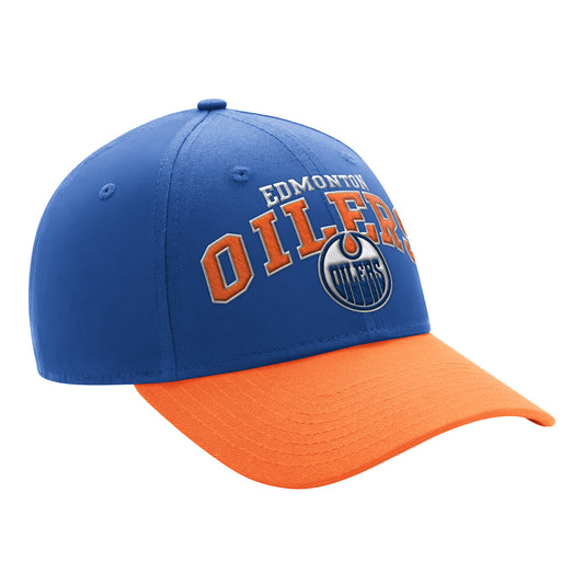 Edmonton Oilers Men's Starter Crowd Pleaser Curved Snapback Hat