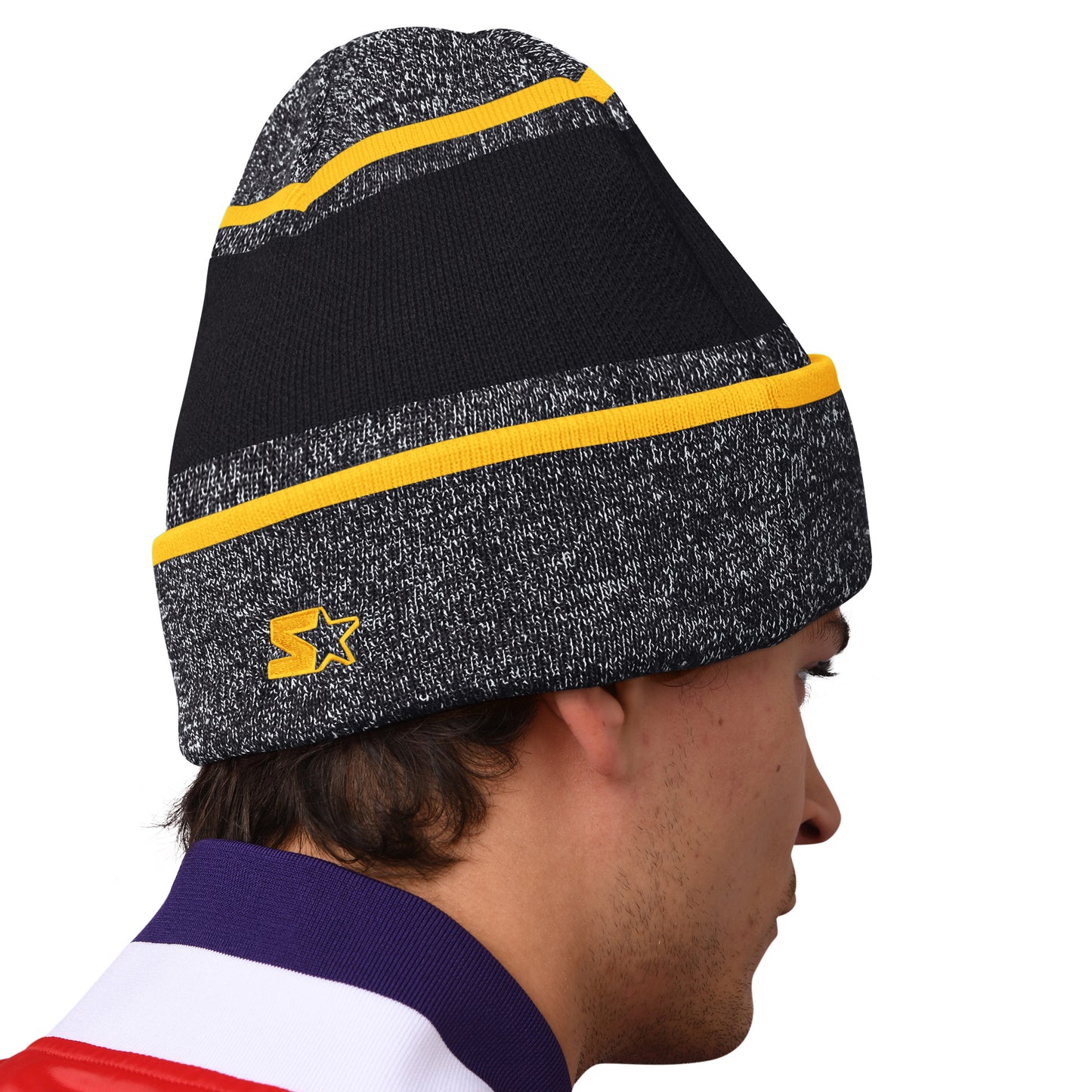 Pittsburgh Penguins Starter Blizzard Cuffed Knit Hat