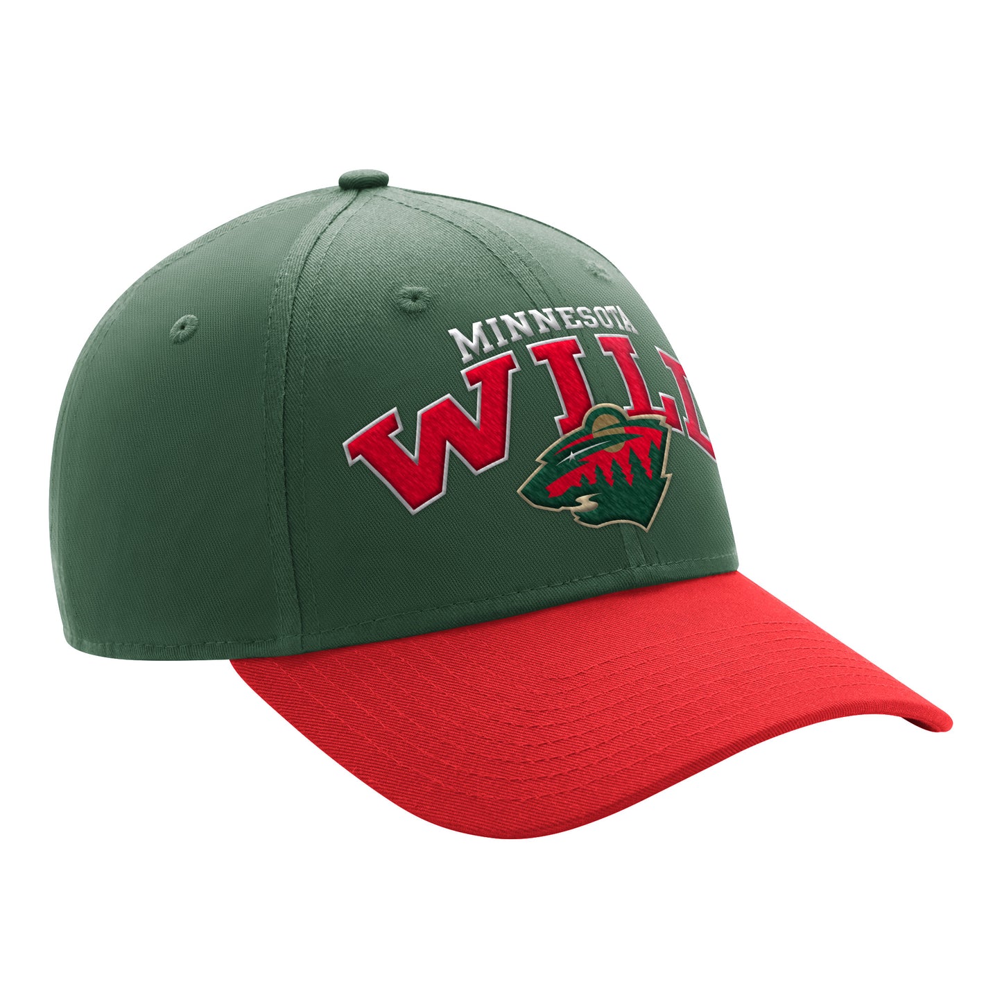 Minnesota Wild Men's Starter Crowd Pleaser Curved Snapback Hat