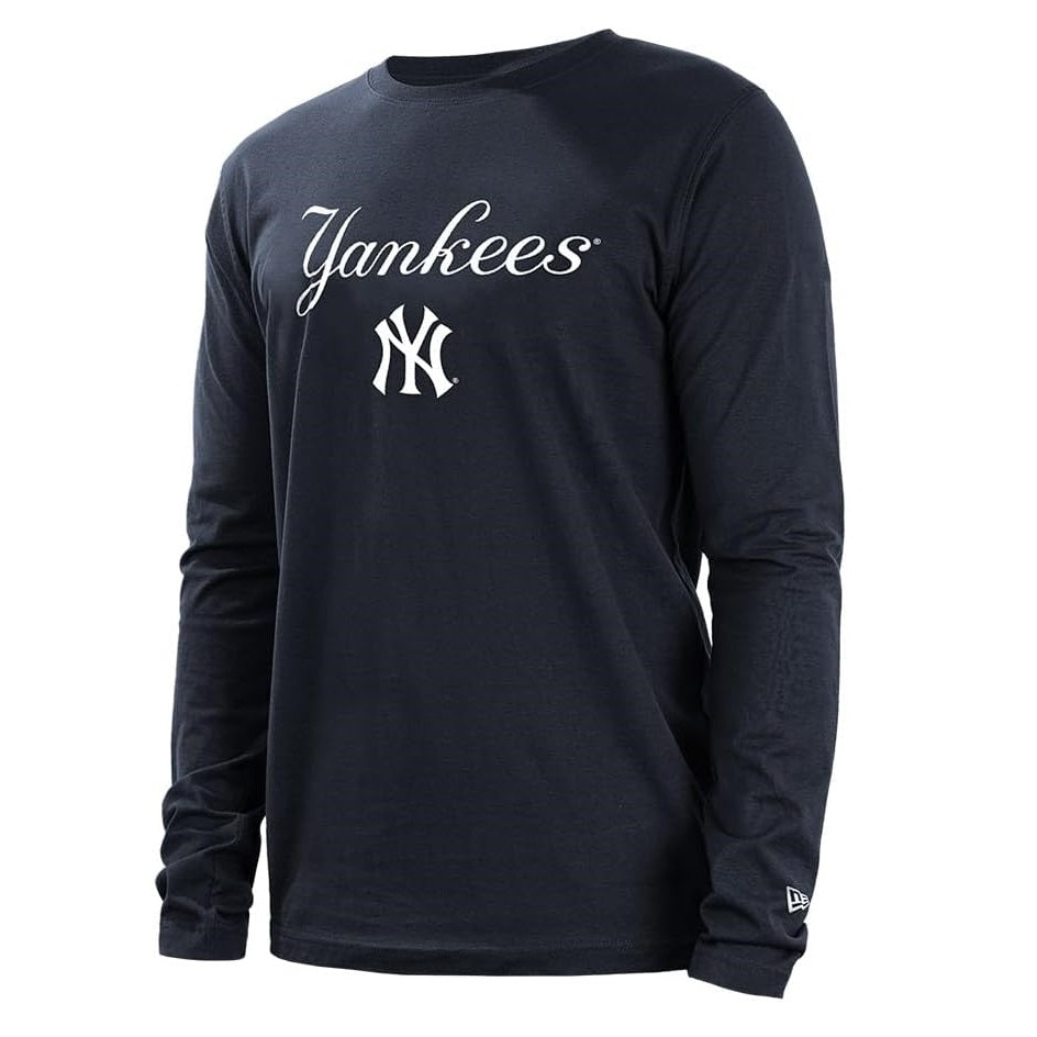 New York Yankees Men's New Era Pregame Long Sleeve T-Shirt