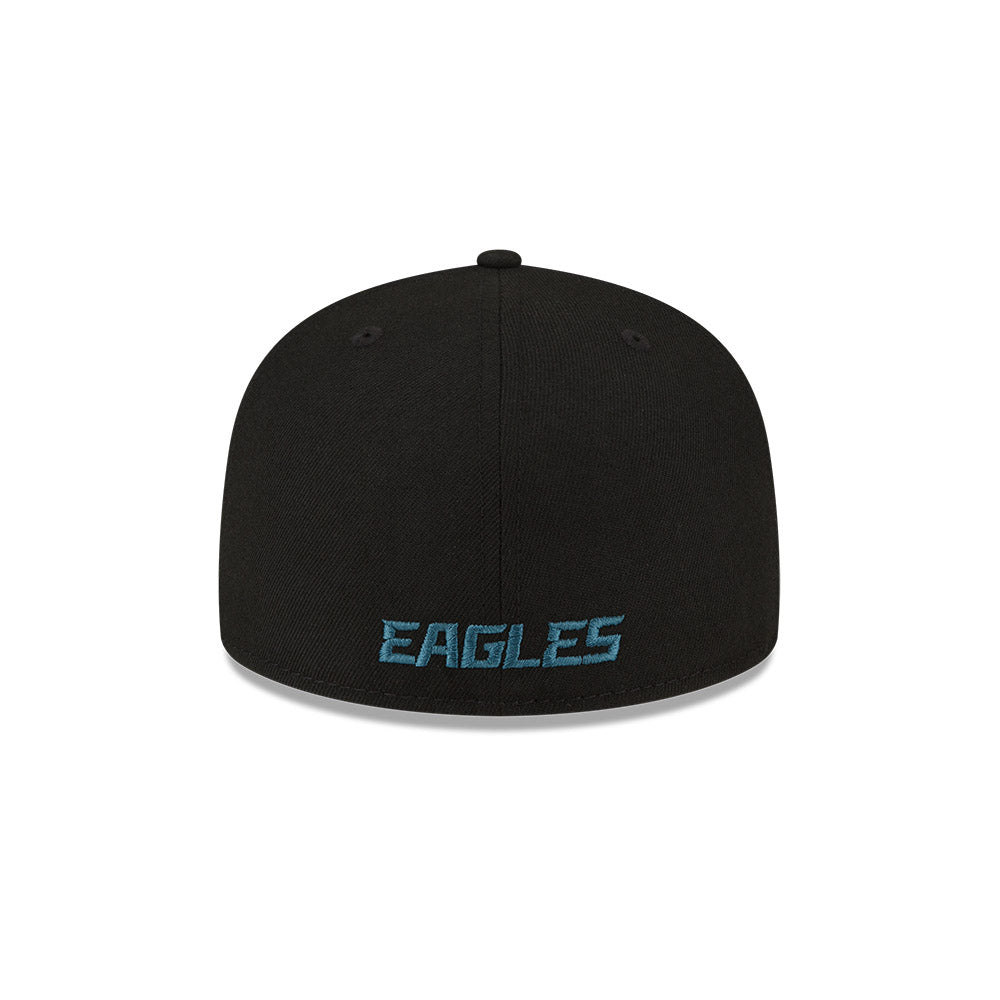 Philadelphia Eagles New Era Super Bowl LIX Champions Side Patch 59FIFTY Fitted Hat - Black