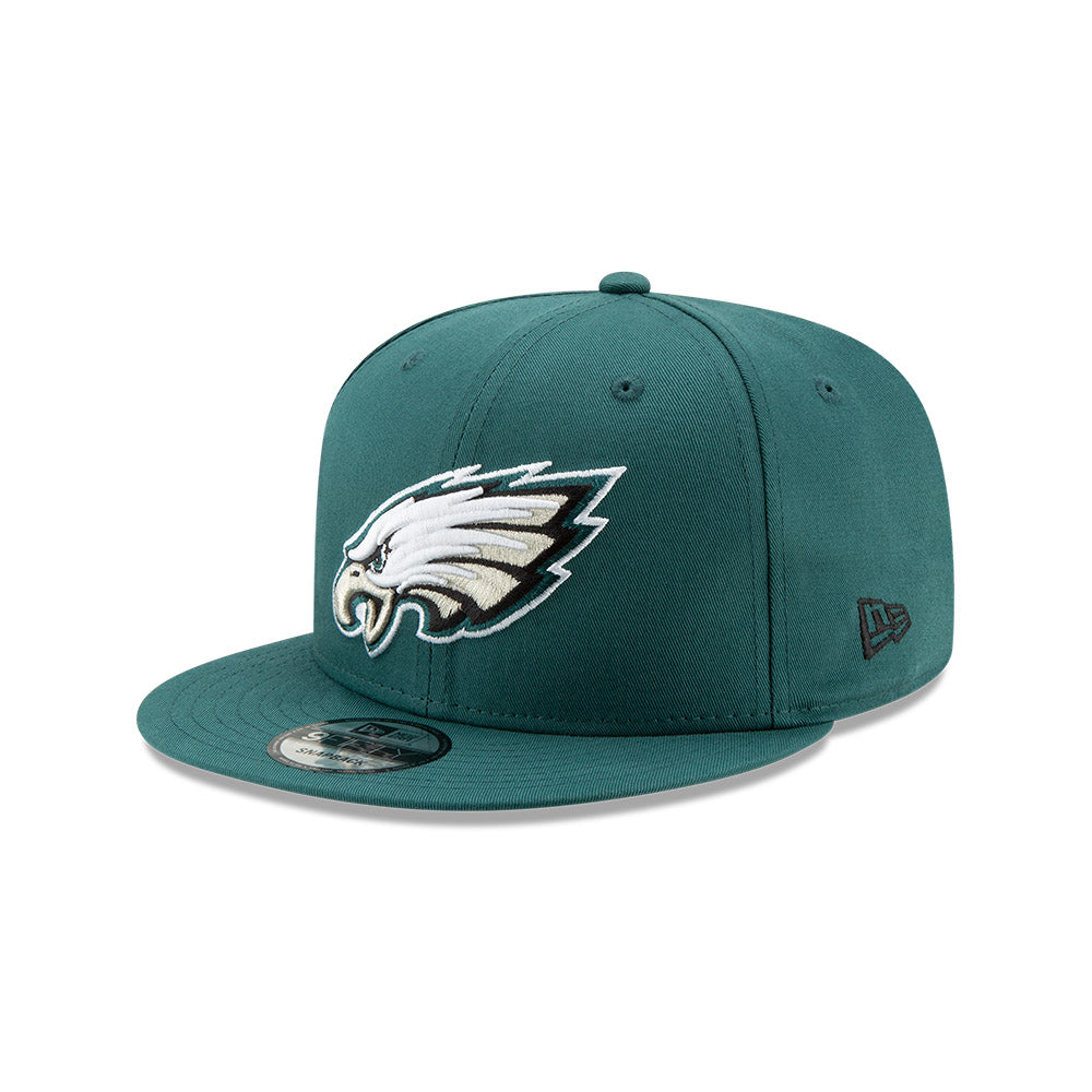 Philadelphia Eagles New Era Super Bowl LIX Champions Side Patch 9FIFTY Snapback Hat - Midnight Green