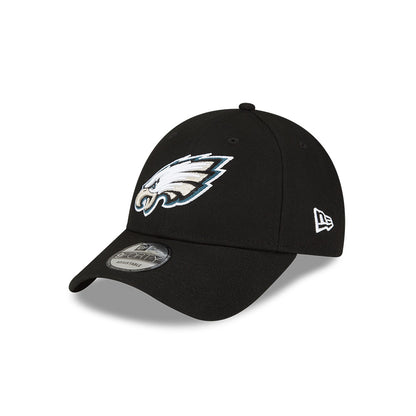 Philadelphia Eagles New Era Super Bowl LIX Champions Side Patch 9FORTY Adjustable Hat - Black