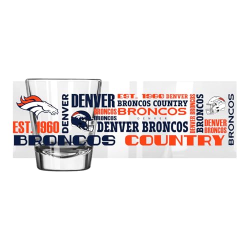 Denver Broncos 2oz Spirit Shot Glass