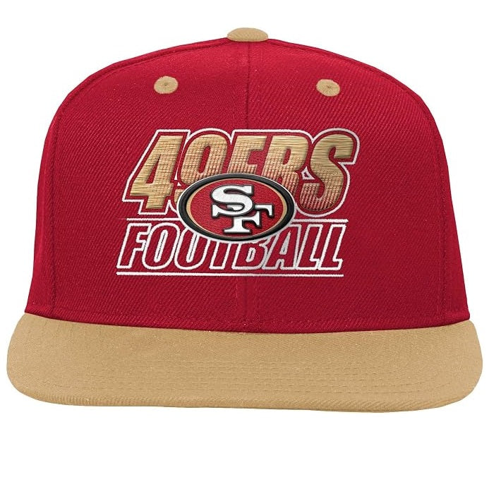 San Francisco 49ers Youth Gradient Adjustable Snapback Hat