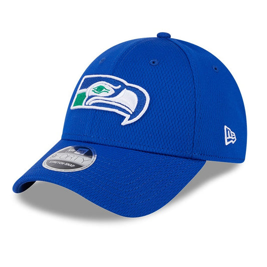 Seattle Seahawks New Era Throwback Authentic 9FORTY Stretch Adjustable Snapback Hat
