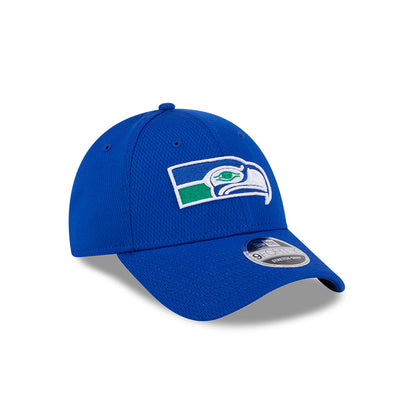 Seattle Seahawks New Era Throwback Authentic 9FORTY Stretch Adjustable Snapback Hat