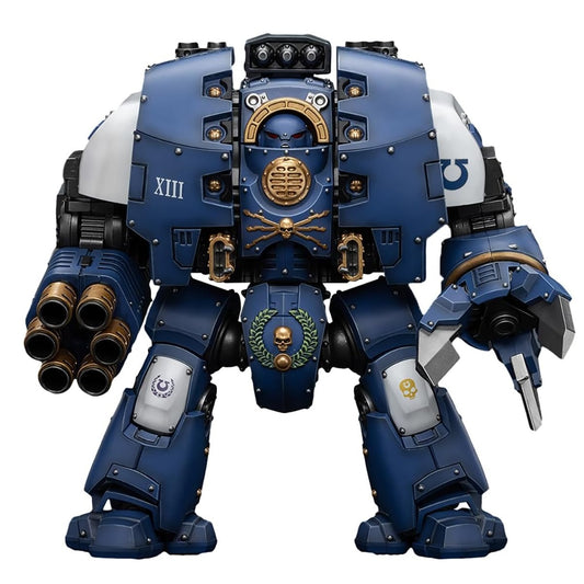 Warhammer 40k: Ultramarines Leviathan Dreadnought with Cyclonic Melta Lance and Siege Claw 1:18 Scale JoyToy Horus Heresy Action Figure