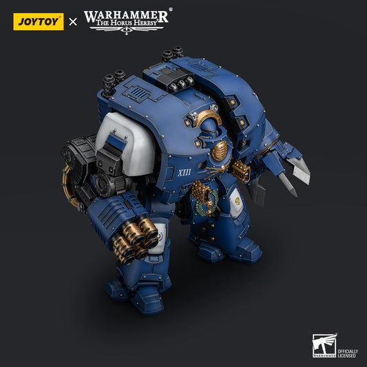 Warhammer 40k: Ultramarines Leviathan Dreadnought with Cyclonic Melta Lance and Siege Claw 1:18 Scale JoyToy Horus Heresy Action Figure