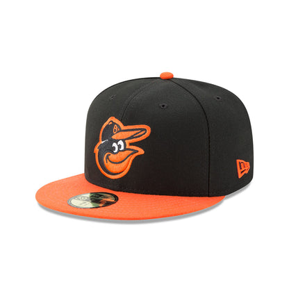 Baltimore Orioles New Era Road Authentic On-Field 59FIFTY Fitted Hat