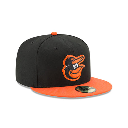 Baltimore Orioles New Era Road Authentic On-Field 59FIFTY Fitted Hat