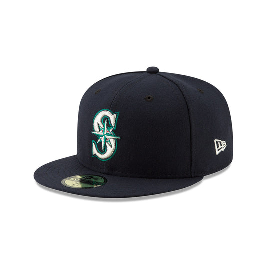 Seattle Mariners New Era Authentic On-Field 59FIFTY Fitted Hat - Navy