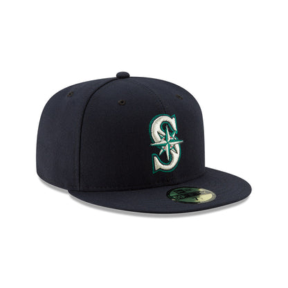 Seattle Mariners New Era Authentic On-Field 59FIFTY Fitted Hat - Navy