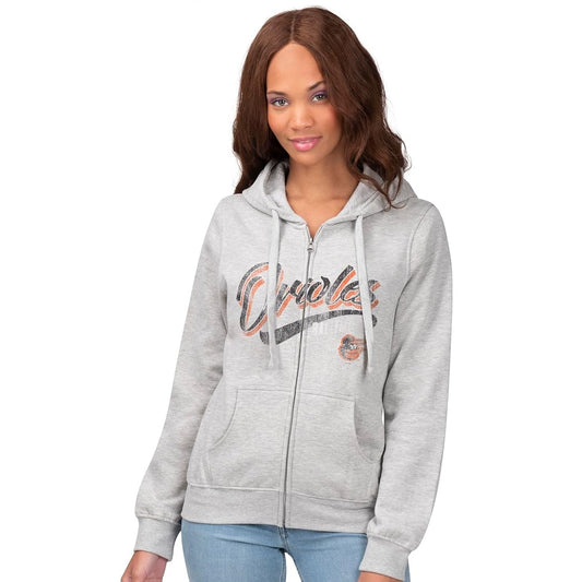 Camiseta de mujer con cuello en V y diseño desgastado de los New York Yankees Ballpark