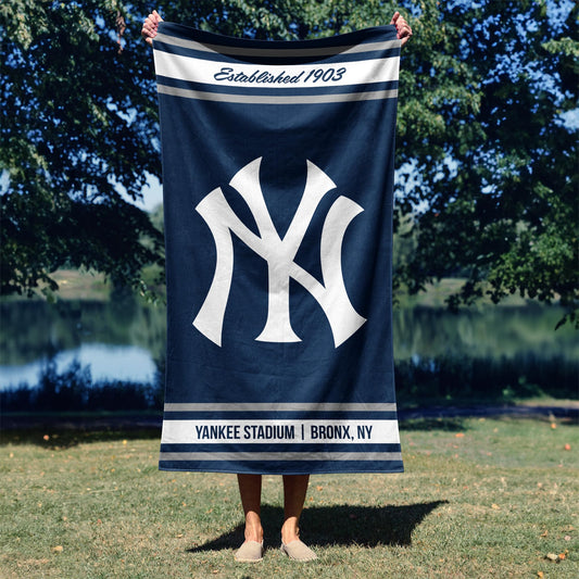 New York Yankees 30" x 60" Stadium Beach Towel