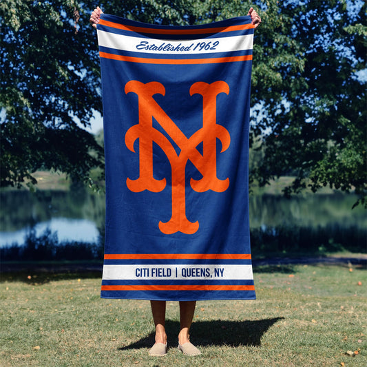 New York Mets 30" x 60" Stadium Beach Towel