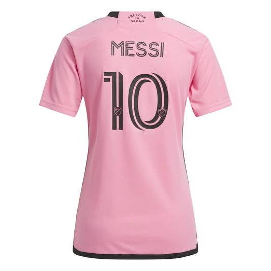 Lionel Messi Women's Jersey #10 Inter Miami Adidas 2024 Replica Player Jersey