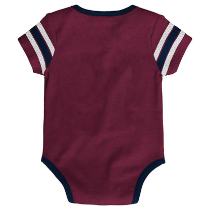 Colorado Avalanche Hockey Jersey Creeper Romper Onesie - Newborn/Infant