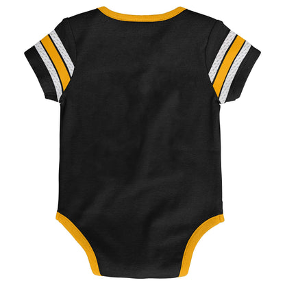 Boston Bruins Hockey Jersey Creeper Romper Onesie - Newborn/Infant