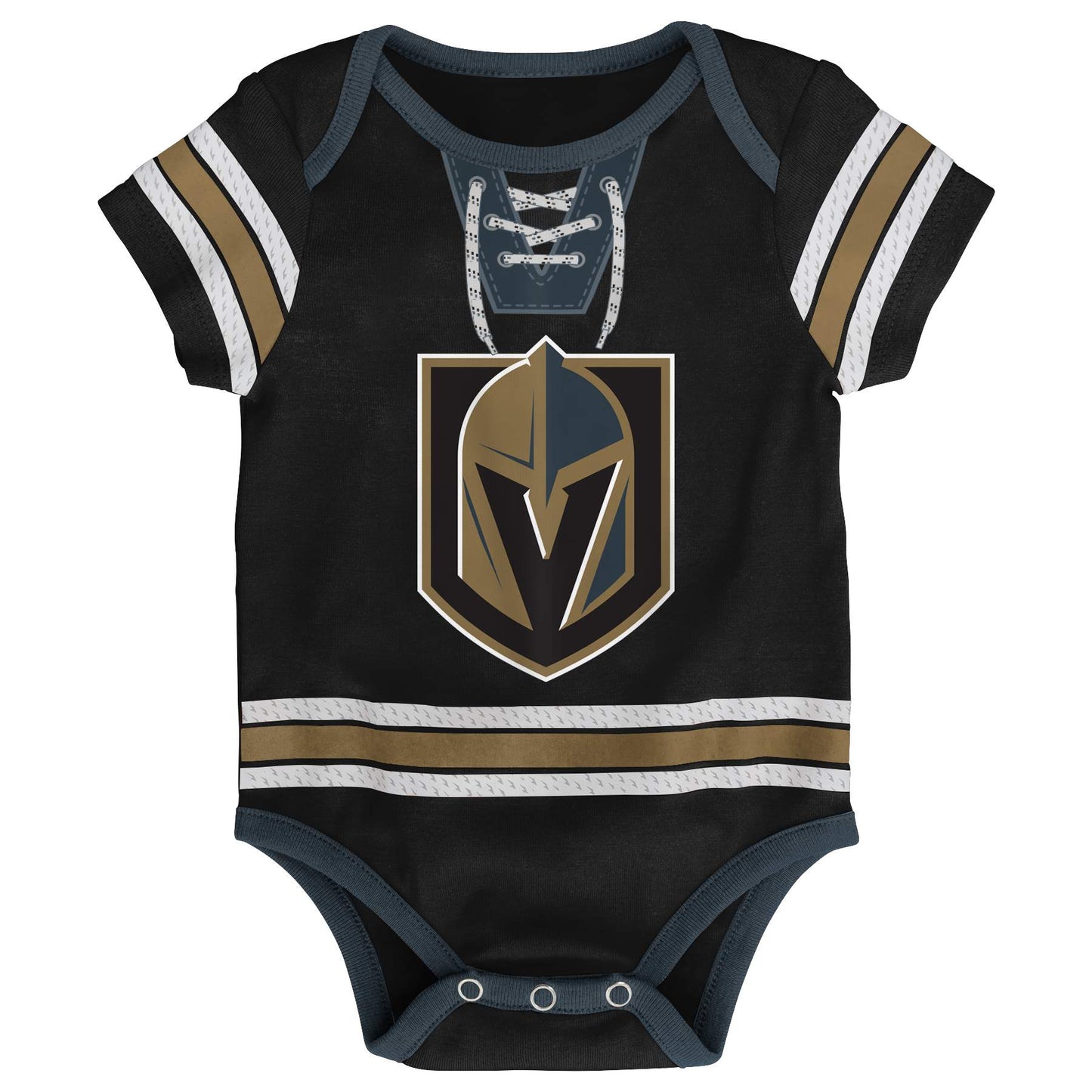 Vegas Golden Knights Hockey Jersey Creeper Romper Onesie - Newborn/Infant