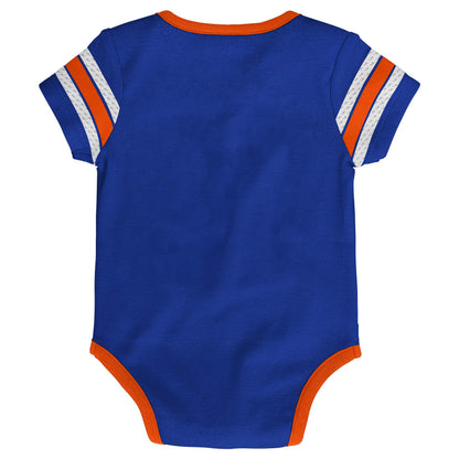 New York Islanders Hockey Jersey Creeper Romper Onesie - Newborn/Infant